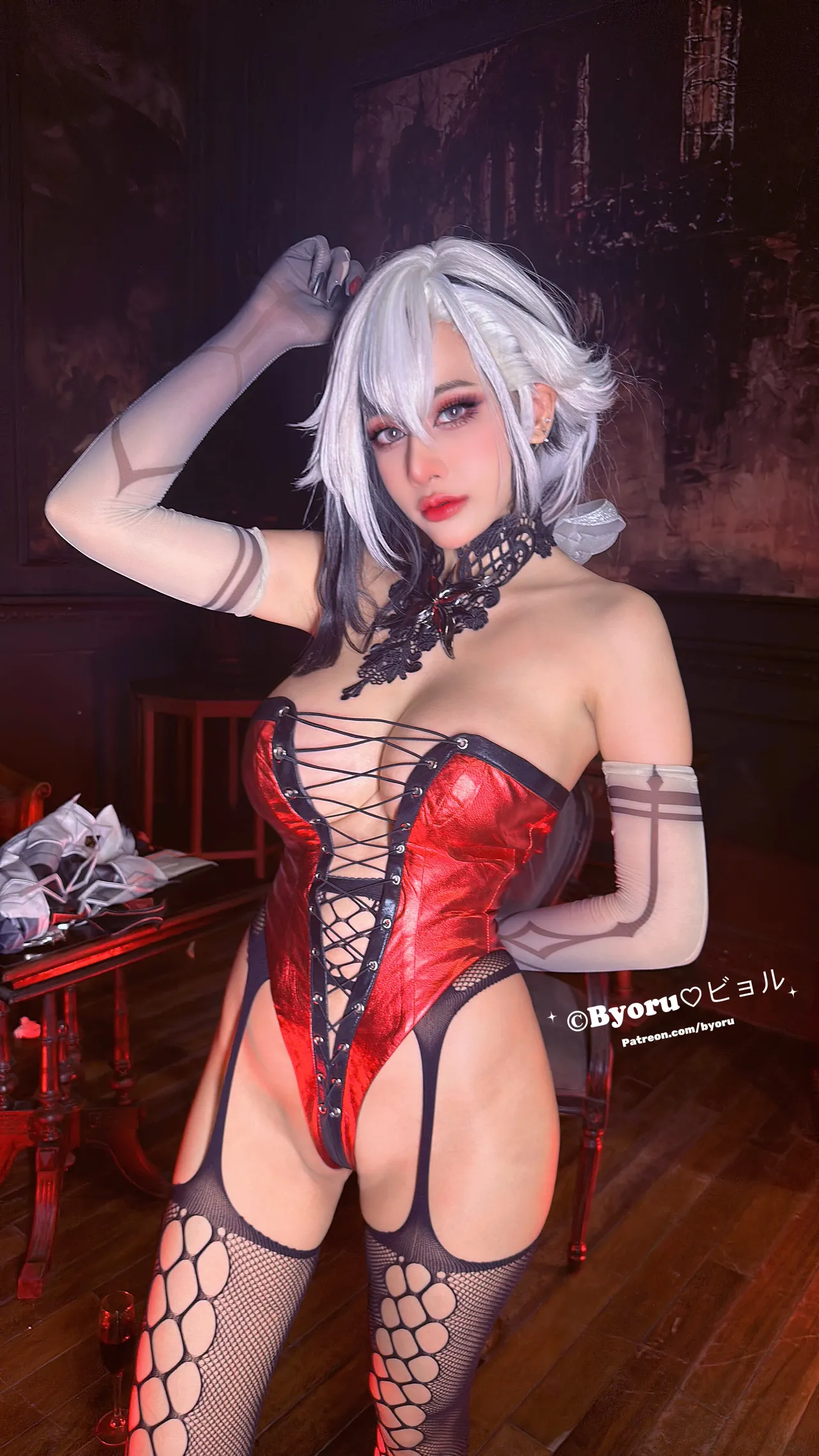 Byoru - Arlecchino Dress (Genshin Impact)-erohere68.webp